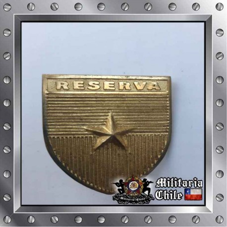 Piocha para Reservistas Ejercito Chilean Army Medal Reservation