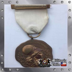 Medalla Minerva Antigua Chilean Army Medal
